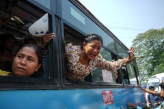Despair at Insein Prison as political detainees excluded from mass amnesty