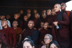 Nationalist supporters gather in Yangon