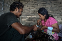 'Living is resistance': The young mother maimed at her own doorstep