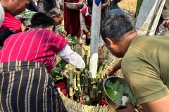 Youth Kayah Traditional Pole Festival in Demoso