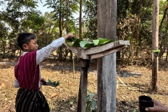 Youth Kayah Traditional Pole Festival in Demoso