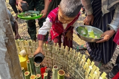 Youth Kayah Traditional Pole Festival in Demoso