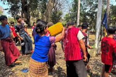 Youth Kayah Traditional Pole Festival in Demoso