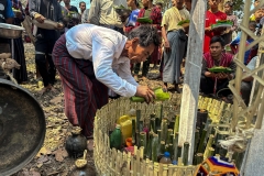 Youth Kayah Traditional Pole Festival in Demoso