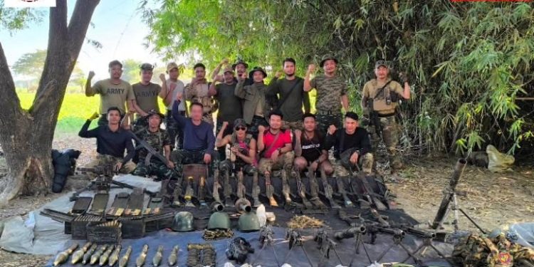 Myanmar resistance forces launch synchronized offensive on vital highway; claim over 50 junta casualties