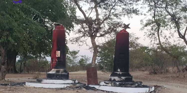 Fears for dozens of civilians arrested during military raid in central Myanmar