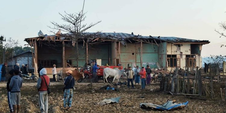 Myanmar airstrike wipes out family of seven, including six-month-old baby