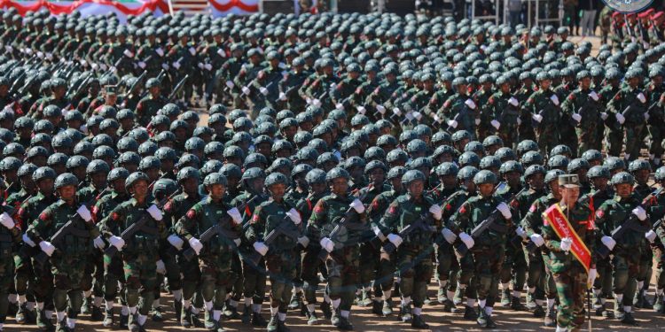 Myanmar’s rebel allies clash over territory in northern stronghold