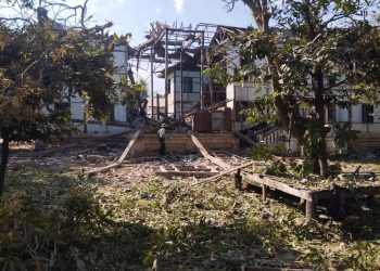 Novice monk among six killed as junta airstrike hits Buddhist monastery