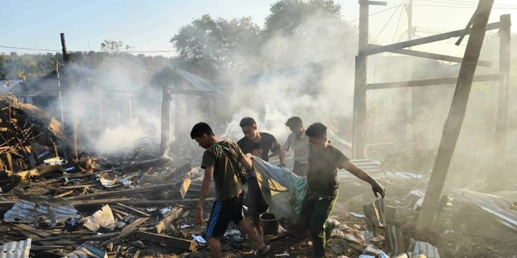 Myanmar junta accused of targeting civilians as air strike intensify in Magway