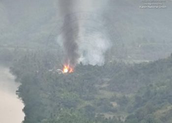 Myanmar military razes village as Thai border offensive stalls