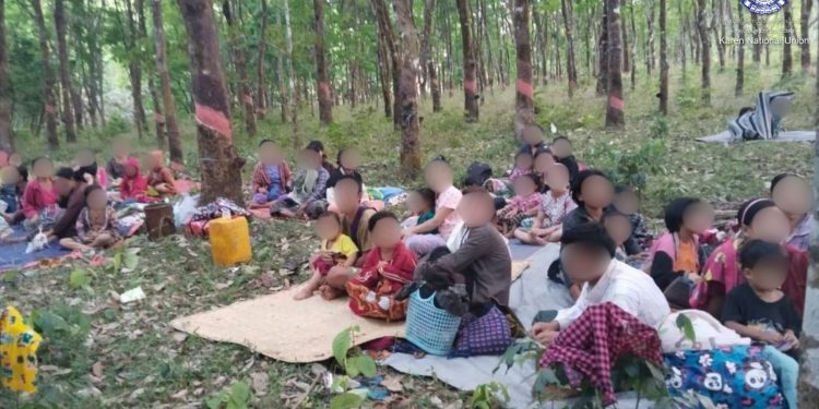 A humanitarian Crisis Looms in Mon State Amid Ten-Day Military Offensive