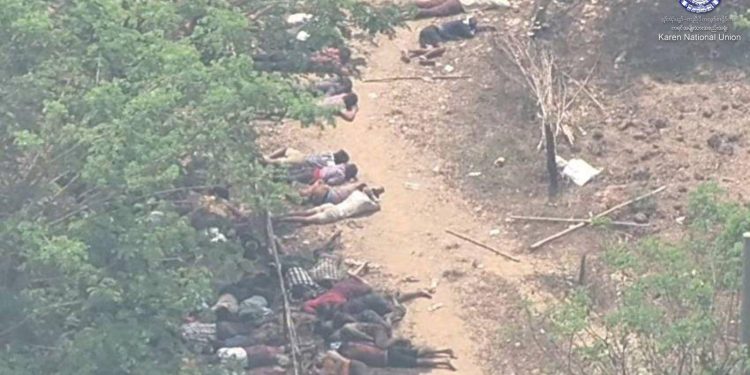 Myanmar military accused of massacre in Bago as dozens of civilians killed