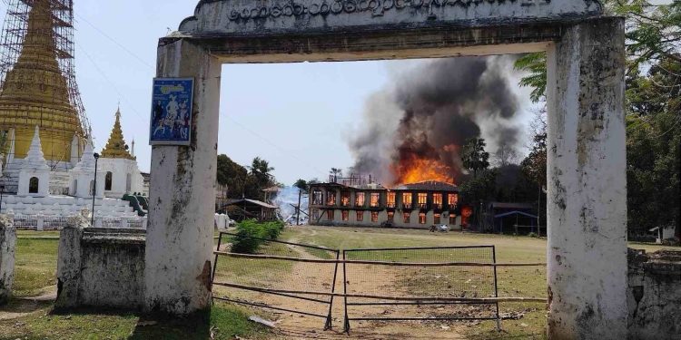 Outrage as Myanmar Airstrike on Monastery Kills Over 50 Monks and Civilians
