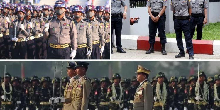 Myanmar Military Announces Monthly Bonuses for Veteran Soldiers and Police