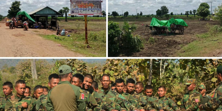 Intense Clashes Erupt in Sagaing as Military Launches Offensive to Bolster Militia Villages