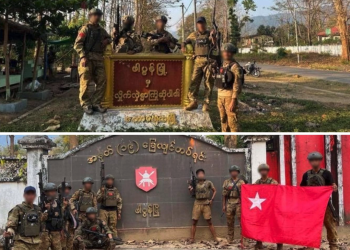 Myanmar Junta Launches Intense Air Campaign to Save Besieged Strategic Base in Hpapun