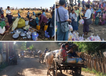 Myanmar Military Forces Burn Village School and Homes in Sagaing Arson Raid