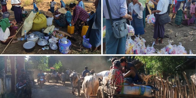 Myanmar Military Forces Burn Village School and Homes in Sagaing Arson Raid