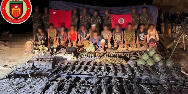 Surrenders and Captures of Myanmar Junta Personnel Surge in February