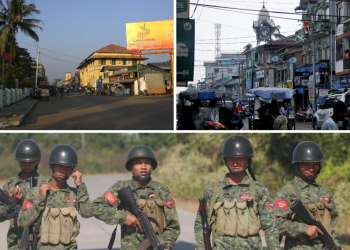 Fierce Clashes Erupt in Rakhine Capital as Myanmar Military Launches Heavy Airstrikes