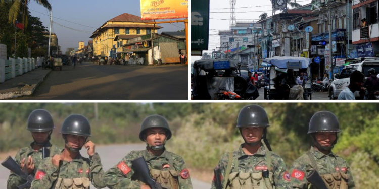 Fierce Clashes Erupt in Rakhine Capital as Myanmar Military Launches Heavy Airstrikes