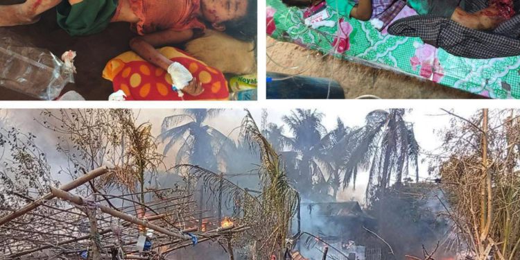 Over 60 Women Killed in One Month Amid Intensifying Myanmar Military Offensives