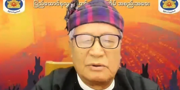 Myanmar’s Parallel President Warns Against Infighting at Landmark Assembly