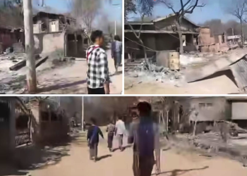 Strategic Highway Blocked as Clashes Escalate in Kyaukpadaung