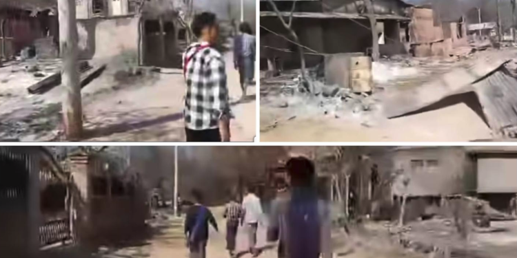 Strategic Highway Blocked as Clashes Escalate in Kyaukpadaung