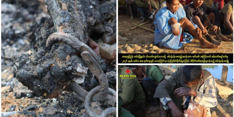 Myanmar Military Airstrike Kills Over 100 of its Own Detained Soldiers in Rakhine State