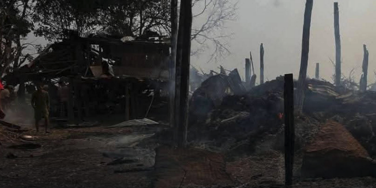 Mother and Child Killed as Myanmar Military Jets Bomb Displacement Site