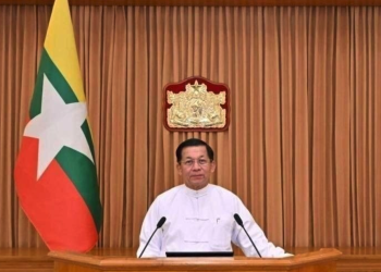 Myanmar’s Powerful Wa Army Congratulates Min Aung Hlaing on Sham Presidency