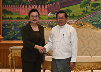 China Endorses Myanmar’s Sham Presidency Amidst Outrage from Pro-Democracy Groups