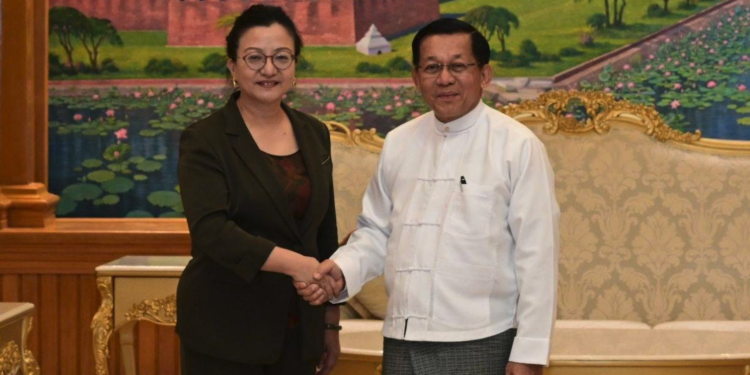 China Endorses Myanmar’s Sham Presidency Amidst Outrage from Pro-Democracy Groups
