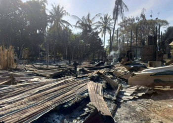 100 Civilians Detained as Myanmar Junta Forces Raid Nattalin, Displacing Over 10,000