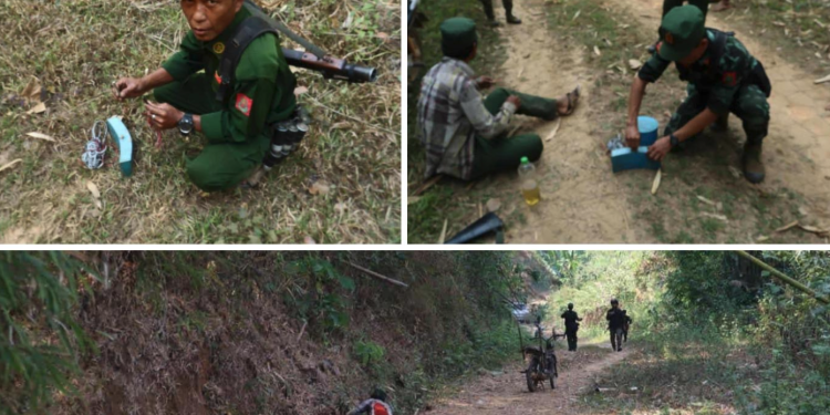 Landmines Cleared from Civilian Farming Route in Southern Myanmar