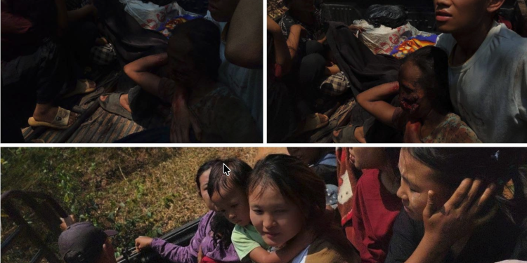 Villages Ablaze as Myanmar Military Targets Civilians in Thandaunggyi Air and Artillery Assault