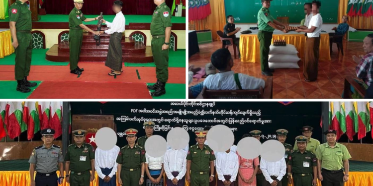 Defectors Placed in Pakokku Jail After Providing Intelligence to Junta Forces