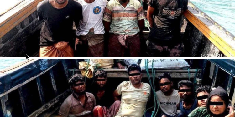 Arakan Army Coast Guard Seizes Illegal Drugs and Medical Supplies from Bangladeshi Boats