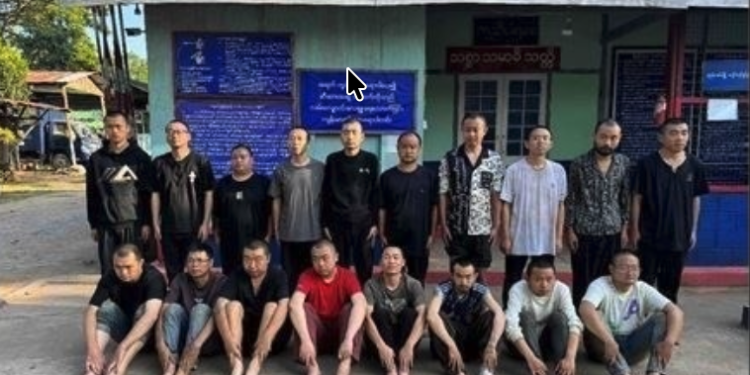 Eighteen Chinese Nationals Arrested as Cyber-Scam Centers Retreat to Remote Myanmar Riverbanks