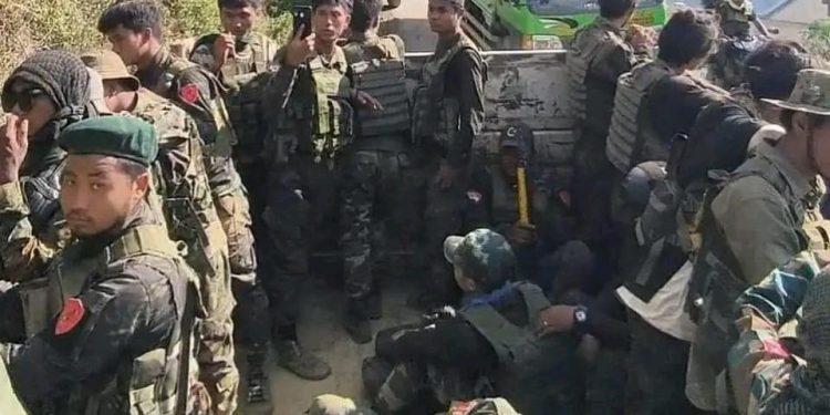 Resistance Forces Close Major Road as Junta Column Advances on Tonzang