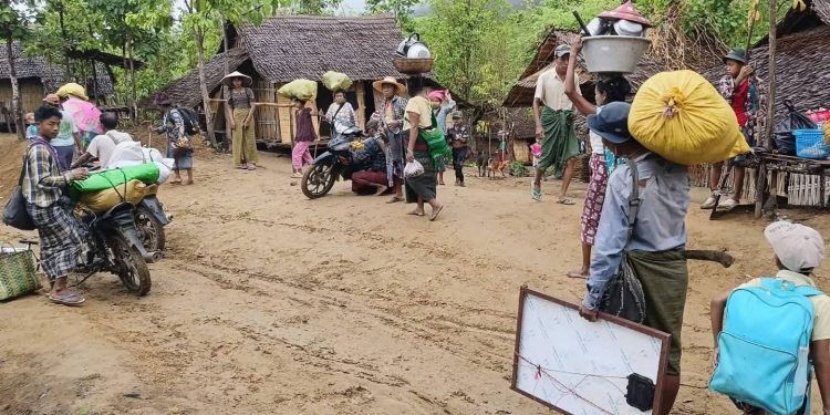 5,000 Civilians Displaced as Myanmar Junta Launches New Offensive in Pauk