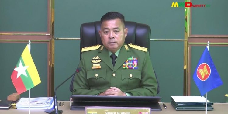 Myanmar Junta Chief Uses ASEAN Summit to Accuse Superpowers of ‘Subverting’ Smaller Nations