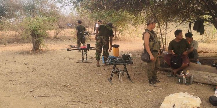 Myanmar Resistance Captures Pro-Junta Militia Stronghold in Myaing, Detains 40 Personnel