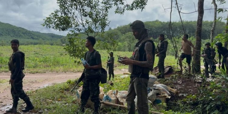 Myanmar Junta Airstrike Destroys Rebel Camp, Killing 12 Resistance Fighters