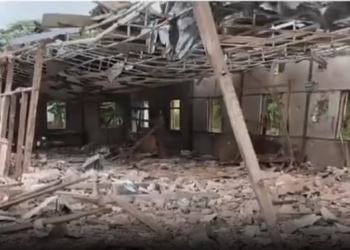 Junta Airstrikes Devastate Resistance Outpost and Displaced Civilian School in Magway