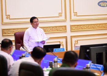 Junta Chief Pleads for Private Sector Alliances to Revive Economy Amid Relentless Crackdowns and Arrests of Merchants